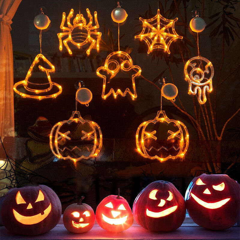 Setting the Halloween Mood: LED Lights for Spiders, Pumpkins, and Ghosts