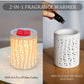 (One Time Deal) Wax Melt Warmer: Ceramic Electric Fragrance Burner