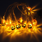 Halloween Pumpkin Light LED String Lights - Spooky Lantern Decor