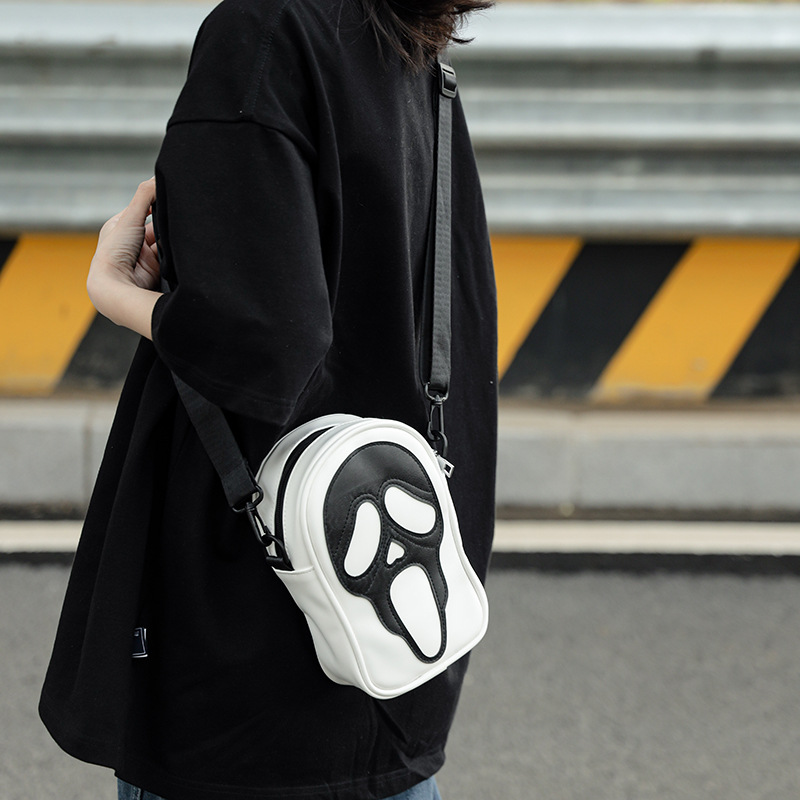 Halloween Funny Ghost Skull Bag | Crossbody Shoulder